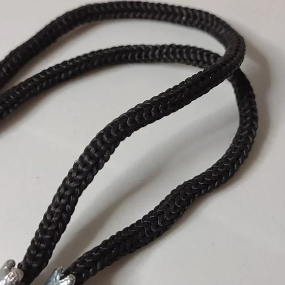 Black And Silver Tone Horse Head Bolo Tie - Picture 7 of 11